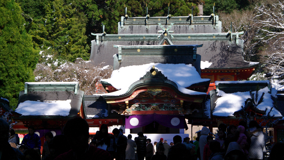 南九州屈指のパワースポットとして知られる「霧島神宮」